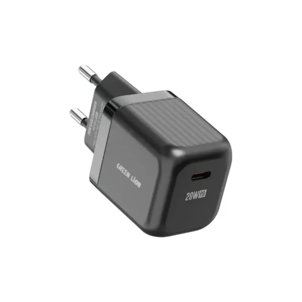 Green Lion Ultra Compact GaN Wall Charger USB-C PD 20W