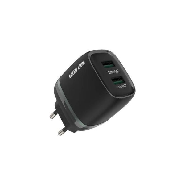 Green Lion Dual USB 12W Wall Charger